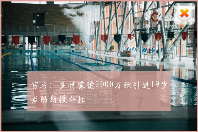 官方：多特蒙德2000万欧引进19岁后防新援加杜